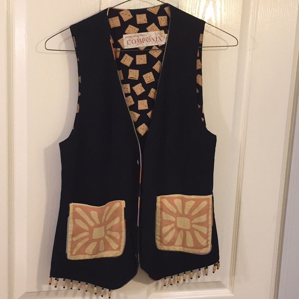 Beaded vest